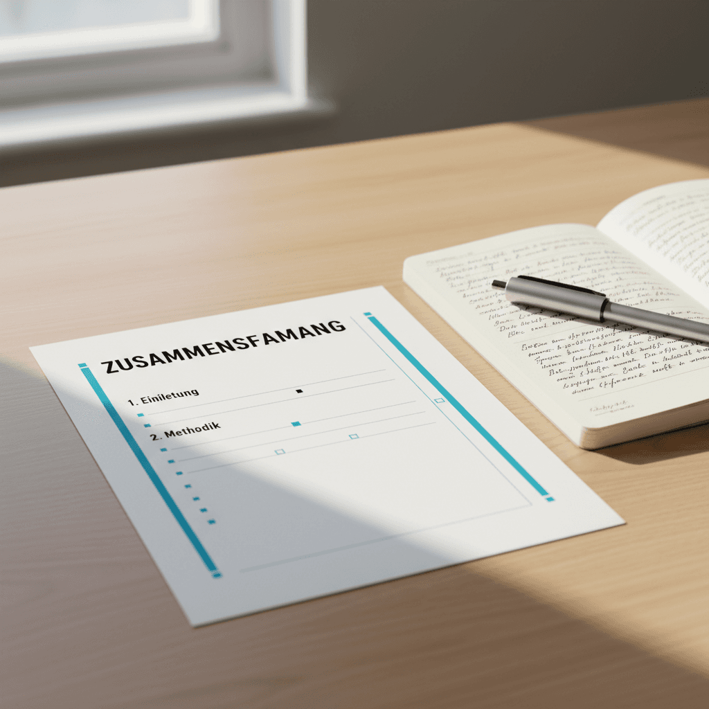 telc C1 Hochschule: Summary Template + Common Mistakes